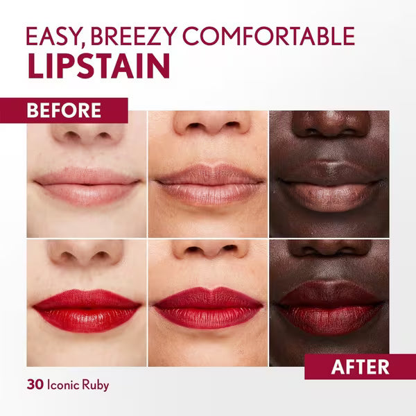 Covergirl | Outlast Lipstain - Tinta Labial de Larga Duración (#30 Iconic Ruby Red)
