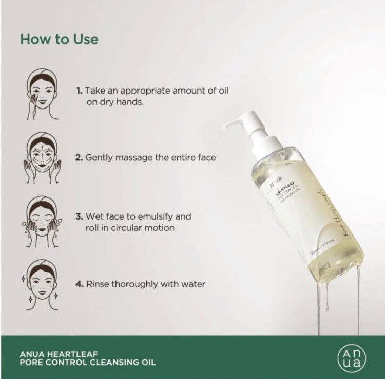 ANUA | Heartleaf Pore Control Cleansing Oil